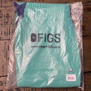 Figs Yola High Waisted Surgical Green